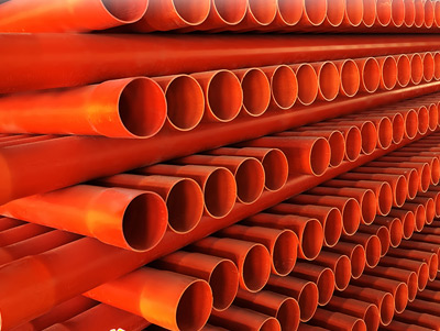 青島聯(lián)塑管道總代理倉(cāng)庫(kù)一角